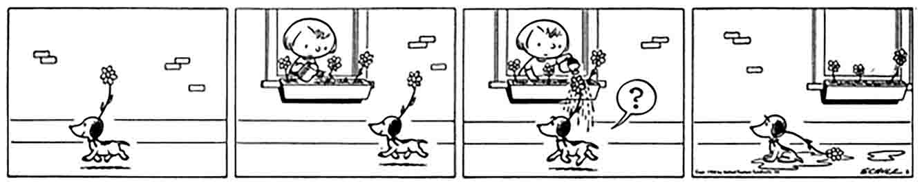 1950 snoopy comic