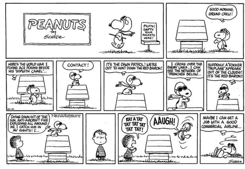 1965 snoopy comic
