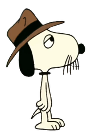 Spike peanuts cartoon character