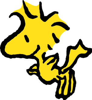 Woodstock peanut character cartoon